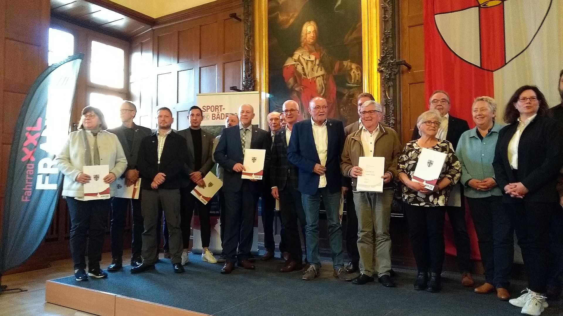 Abschlussfoto der 1. Herrenmannschaft